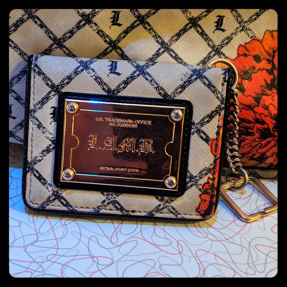 L.A.M.B card wallet